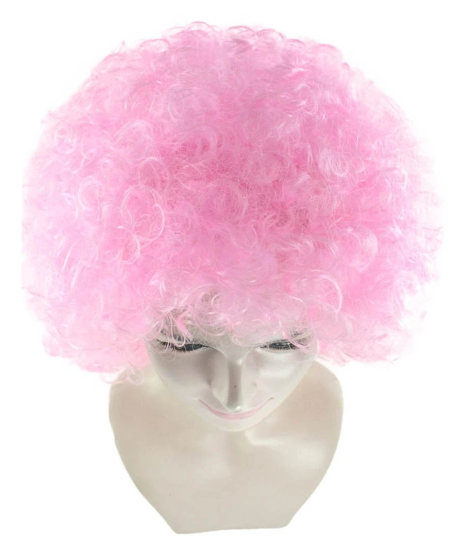 HPO Unisex Afro Wig | Party Event Ready Cosplay Multiple Color Options Halloween Wig Women's 7 HPO Unisex Afro Wig | Party Event Ready Cosplay Multiple Color Options Halloween Wig Women's
