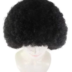 HPO Black Afro Unisex Wig | Super Sized Jumbo Party Event Ready Cosplay Halloween Wig Women's