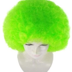 HPO Green Afro Unisex Wig | Super Size Jumbo Fancy Halloween Wig 29 HPO Green Afro Unisex Wig | Super Size Jumbo Fancy Halloween Wig