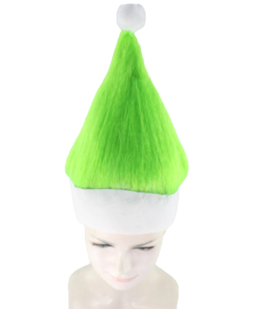 HPO Lime Green Elf Wig | Christmas Troll Wigs | Premium Breathable Capless Cap Women's 7 HPO Lime Green Elf Wig | Christmas Troll Wigs | Premium Breathable Capless Cap Women's