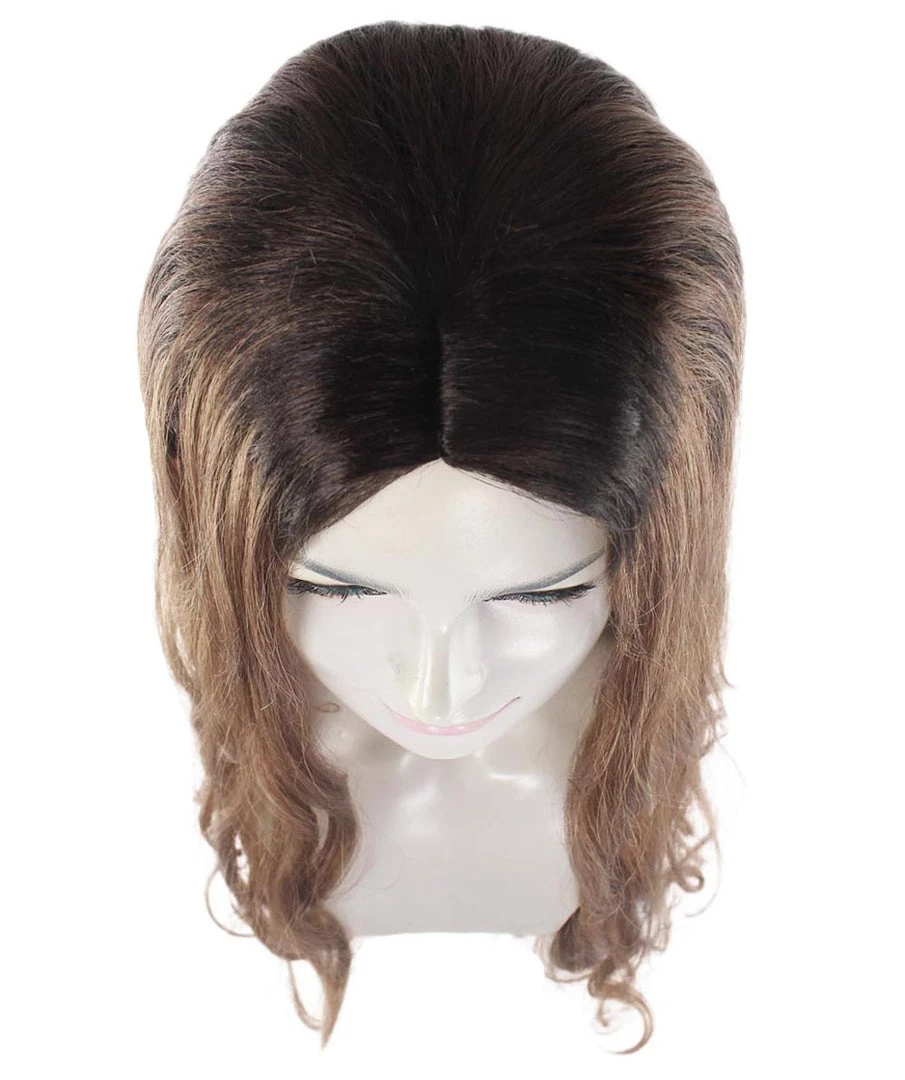 HPO Native American Bride Womens Wig | Long Brown Blonde Fancy Cosplay Halloween Wig | Premium Breathable Capless Cap 7 HPO Native American Bride Womens Wig | Long Brown Blonde Fancy Cosplay Halloween Wig | Premium Breathable Capless Cap