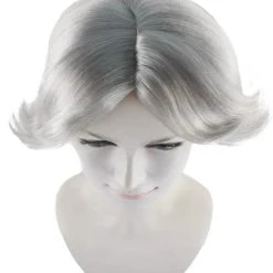HPO Women's 20s Glitz And Glamour Wig | Grey Halloween Wig | Premium Breathable Capless Cap 15 HPO Women's 20s Glitz And Glamour Wig | Grey Halloween Wig | Premium Breathable Capless Cap