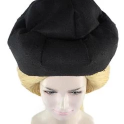 HPO Early Man Goona With Hat Wig | Blond TV/Movie Fancy Cosplay Halloween Wig | Premium Breathable Capless Cap Women's 17 HPO Early Man Goona With Hat Wig | Blond TV/Movie Fancy Cosplay Halloween Wig | Premium Breathable Capless Cap Women's