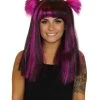 HPO Spider Black And Purple Wig | Horror Cosplay Halloween Wig | Premium Breathable Capless Cap