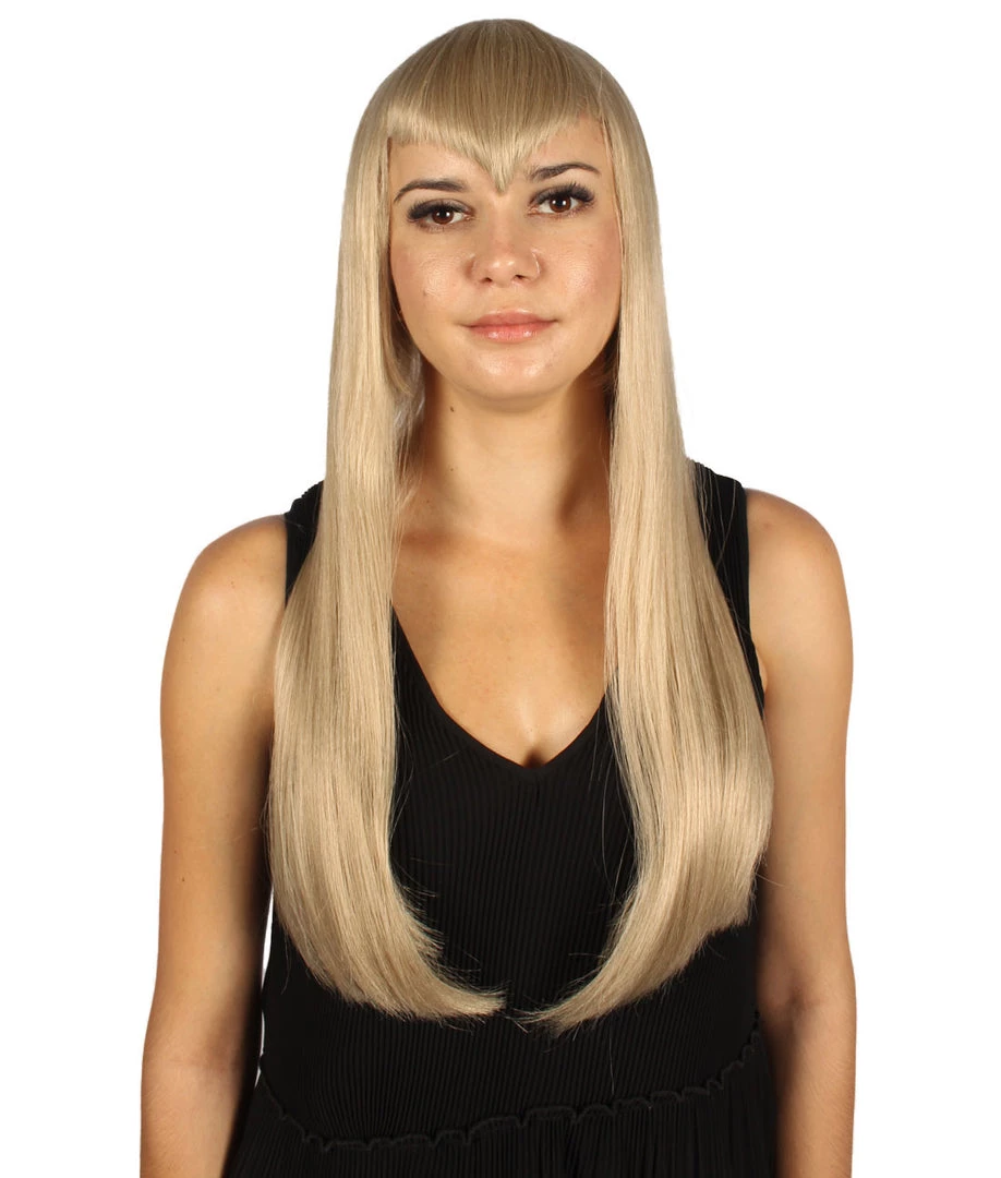 HPO Long Vampiress Wig | Horror Ghost Queen Fancy Halloween Wig | Premium Breathable Capless Cap 1 HPO Long Vampiress Wig | Horror Ghost Queen Fancy Halloween Wig | Premium Breathable Capless Cap