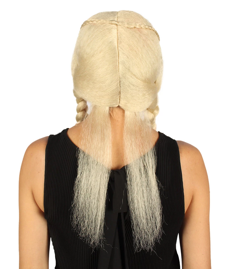 HPO Womens Renaissance Girl Wig | Party Ready Fancy Cosplay Halloween Wig | Premium Breathable Capless Cap 5 HPO Womens Renaissance Girl Wig | Party Ready Fancy Cosplay Halloween Wig | Premium Breathable Capless Cap