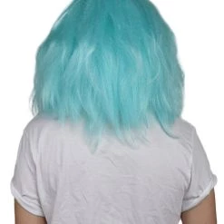 HPO Women's Womens Clown Wig With Bow | Jumbo Super Size Wig | Premium Breathable Capless Cap