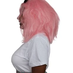 HPO Women's Womens Clown Wig With Bow | Jumbo Super Size Wig | Premium Breathable Capless Cap