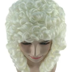 HPO Women's Womens Judge Wig | White TV/Movie Wig 15 HPO Women's Womens Judge Wig | White TV/Movie Wig