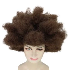 HPO Women's Womens Soldier Movie Afro | Cosplay Wig | Premium Breathable Capless Cap