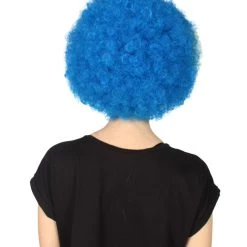 FLAGWIGS Sweden Flag Sport Afro Halloween Wig