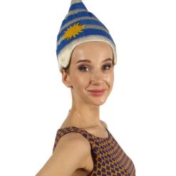 FLAGWIGS Uruguay Flag Sport Troll Wig | National Pride Blue White Wig | Premium Breathable Capless Cap Women's 14 FLAGWIGS Uruguay Flag Sport Troll Wig | National Pride Blue White Wig | Premium Breathable Capless Cap Women's