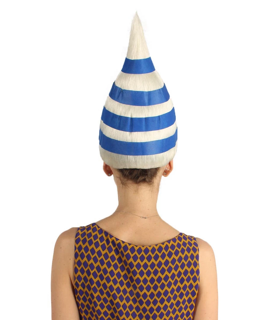 FLAGWIGS Uruguay Flag Sport Troll Wig | National Pride Blue White Wig | Premium Breathable Capless Cap Women's 4 FLAGWIGS Uruguay Flag Sport Troll Wig | National Pride Blue White Wig | Premium Breathable Capless Cap Women's