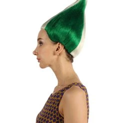 FLAGWIGS Nigeria Flag Sport Troll Wig | Premium Breathable Capless Cap