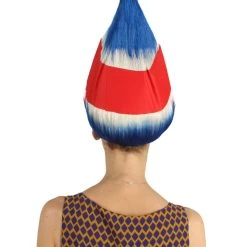 FLAGWIGS Women's Flag Troll Wigs | Costa Rica | Patriotic Character Cosplay Halloween Wigs | Premium Breathable Capless Cap 16 FLAGWIGS Women's Flag Troll Wigs | Costa Rica | Patriotic Character Cosplay Halloween Wigs | Premium Breathable Capless Cap