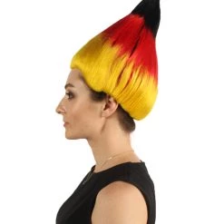 FLAGWIGS Women's Flag Troll Wigs | Germany | National Pride Halloween Wigs | Premium Breathable Capless Cap 13 FLAGWIGS Women's Flag Troll Wigs | Germany | National Pride Halloween Wigs | Premium Breathable Capless Cap