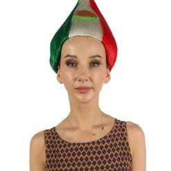 FLAGWIGS Mexico Flag Sport Troll Wig | Premium Breathable Capless Cap