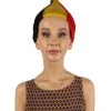 FLAGWIGS Belgium Flag Sport Troll Wig | Premium Breathable Capless Cap Women's