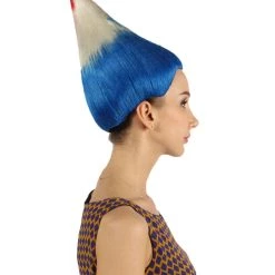 FLAGWIGS Women's Panama Flag Sport Troll Wig | Premium Breathable Capless Cap