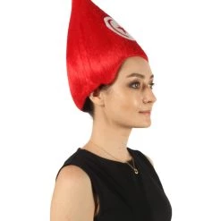 FLAGWIGS Women's Tunisia Flag Sport Troll Wig | Premium Breathable Capless Cap 16 FLAGWIGS Women's Tunisia Flag Sport Troll Wig | Premium Breathable Capless Cap