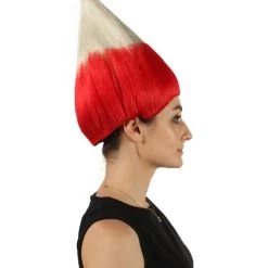 FLAGWIGS Poland Flag Sport Troll Wig | Premium Breathable Capless Cap