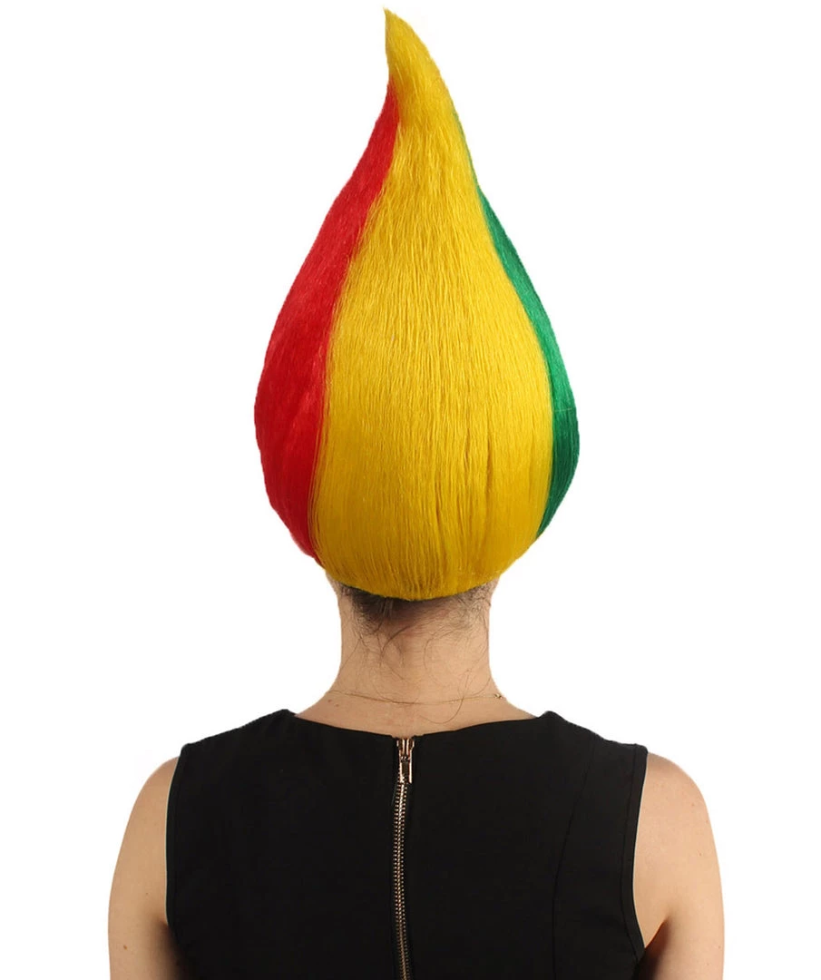FLAGWIGS Women's Senegal Flag Sport Troll Wig | Premium Breathable Capless Cap 4 FLAGWIGS Women's Senegal Flag Sport Troll Wig | Premium Breathable Capless Cap