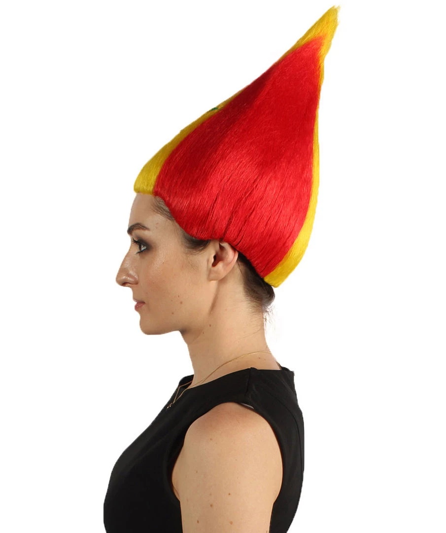 FLAGWIGS Women's Senegal Flag Sport Troll Wig | Premium Breathable Capless Cap 3 FLAGWIGS Women's Senegal Flag Sport Troll Wig | Premium Breathable Capless Cap