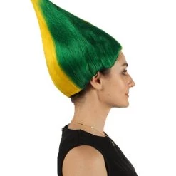 FLAGWIGS Women's Senegal Flag Sport Troll Wig | Premium Breathable Capless Cap 13 FLAGWIGS Women's Senegal Flag Sport Troll Wig | Premium Breathable Capless Cap