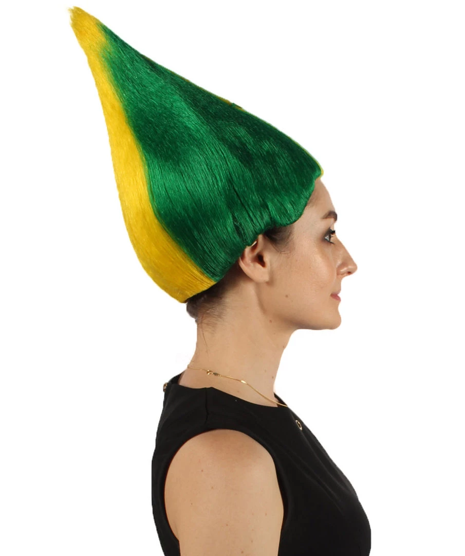 FLAGWIGS Women's Senegal Flag Sport Troll Wig | Premium Breathable Capless Cap 5 FLAGWIGS Women's Senegal Flag Sport Troll Wig | Premium Breathable Capless Cap