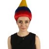 FLAGWIGS Colombia Flag Sport Troll Wig | Premium Breathable Capless Cap Women's