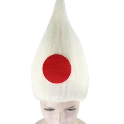 FLAGWIGS Women's Japan Flag Sport Troll Wig | Premium Breathable Capless Cap