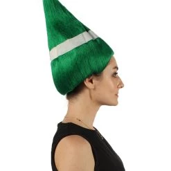 FLAGWIGS Nigeria Flag Sport Troll Wig | Premium Breathable Capless Cap Women's