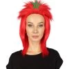 FLAGWIGS Morocco Flag Sport Mullet Wig | Premium Breathable Capless Cap