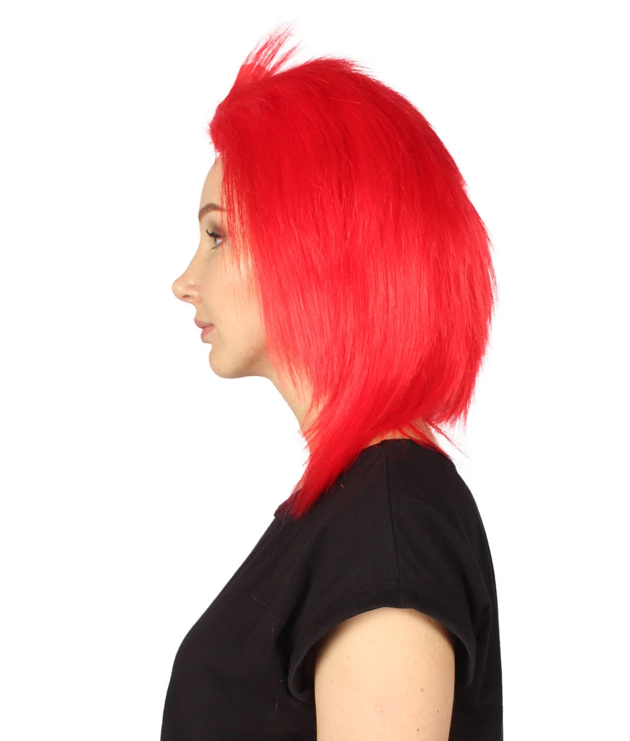 FLAGWIGS Women's Tunisia Flag Sport Mullet Wig | Premium Breathable Capless Cap 3 FLAGWIGS Women's Tunisia Flag Sport Mullet Wig | Premium Breathable Capless Cap