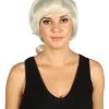 HPO Women's Womens Colonial Lady Wig Lt. Blonde | Premium Breathable Capless Cap