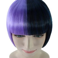 HPO Womens Two-tone Short Bob Wig | Multiple Color Collection | Premium Breathable Capless Cap