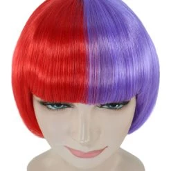 HPO Womens Two-tone Short Bob Wig | Multiple Color Collection | Premium Breathable Capless Cap