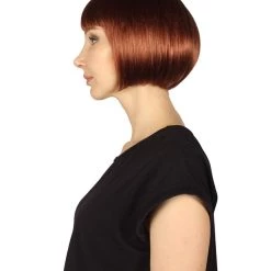 HPO Womens Two-tone Short Bob Wig | Multiple Color Collection | Premium Breathable Capless Cap
