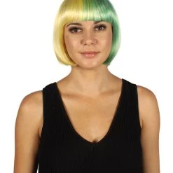 HPO Womens Two-tone Short Bob Wig | Multiple Color Collection | Premium Breathable Capless Cap