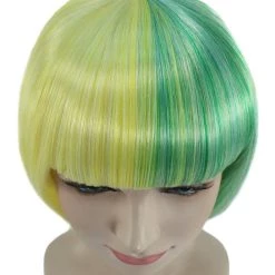HPO Womens Two-tone Short Bob Wig | Multiple Color Collection | Premium Breathable Capless Cap