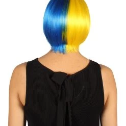 HPO Womens Two-tone Short Bob Wig | Multiple Color Collection | Premium Breathable Capless Cap