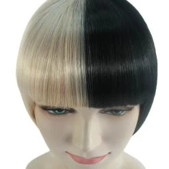 HPO Womens Two-tone Short Bob Wig | Multiple Color Collection | Premium Breathable Capless Cap