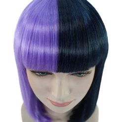 HPO Womens Two-tone Medium Bob Wig | Multiple Color Collection | Premium Breathable Capless Cap Women's Wigs 155 HPO Womens Two-tone Medium Bob Wig | Multiple Color Collection | Premium Breathable Capless Cap Women's Wigs