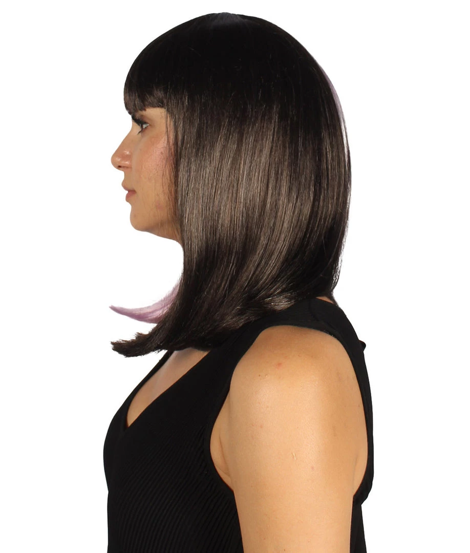 HPO Womens Two-tone Medium Bob Wig | Multiple Color Collection | Premium Breathable Capless Cap Women's Wigs 71 HPO Womens Two-tone Medium Bob Wig | Multiple Color Collection | Premium Breathable Capless Cap Women's Wigs