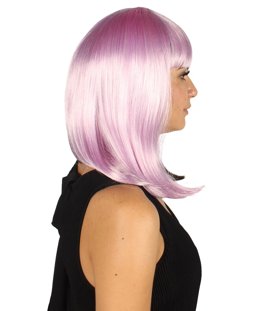 HPO Womens Two-tone Medium Bob Wig | Multiple Color Collection | Premium Breathable Capless Cap Women's Wigs 73 HPO Womens Two-tone Medium Bob Wig | Multiple Color Collection | Premium Breathable Capless Cap Women's Wigs