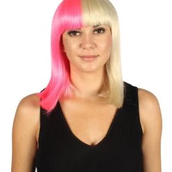 HPO Womens Two-tone Medium Bob Wig | Multiple Color Collection | Premium Breathable Capless Cap Women's Wigs 95 HPO Womens Two-tone Medium Bob Wig | Multiple Color Collection | Premium Breathable Capless Cap Women's Wigs