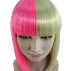 HPO Womens Two-tone Medium Bob Wig | Multiple Color Collection | Premium Breathable Capless Cap Women's Wigs 100 HPO Womens Two-tone Medium Bob Wig | Multiple Color Collection | Premium Breathable Capless Cap Women's Wigs