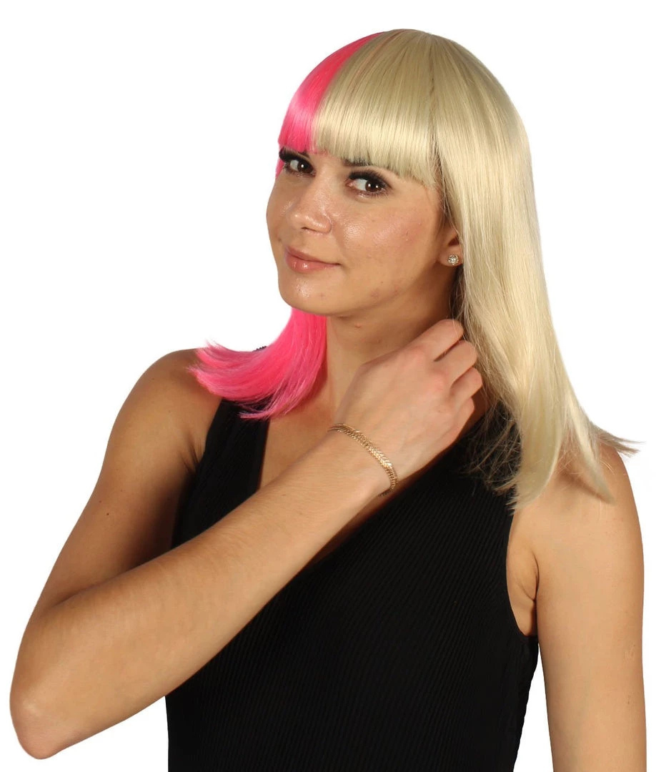 HPO Womens Two-tone Medium Bob Wig | Multiple Color Collection | Premium Breathable Capless Cap Women's Wigs 9 HPO Womens Two-tone Medium Bob Wig | Multiple Color Collection | Premium Breathable Capless Cap Women's Wigs