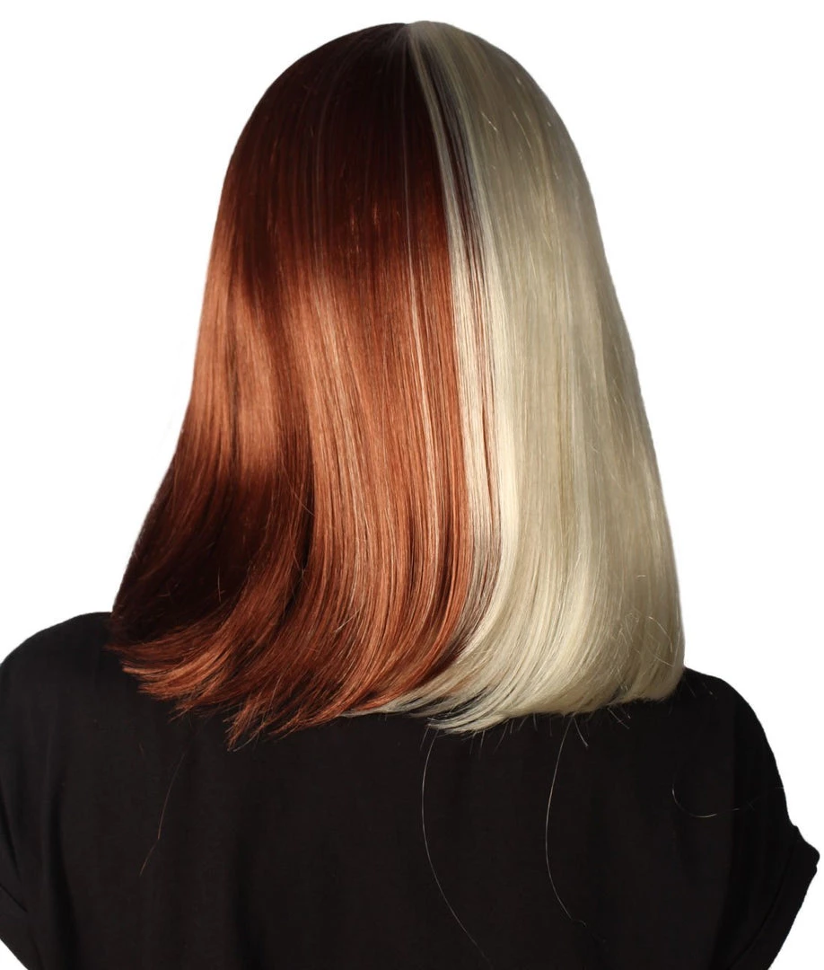 HPO Womens Two-tone Medium Bob Wig | Multiple Color Collection | Premium Breathable Capless Cap Women's Wigs 17 HPO Womens Two-tone Medium Bob Wig | Multiple Color Collection | Premium Breathable Capless Cap Women's Wigs
