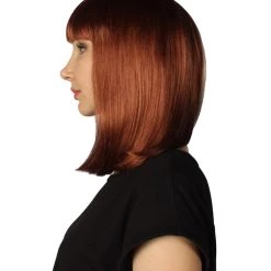 HPO Womens Two-tone Medium Bob Wig | Multiple Color Collection | Premium Breathable Capless Cap Women's Wigs 103 HPO Womens Two-tone Medium Bob Wig | Multiple Color Collection | Premium Breathable Capless Cap Women's Wigs